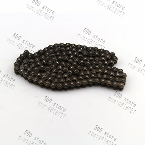25H chain 86 108 116 136 144 Links 47cc 49cc 2 Stroke Engine ATV Quad Go Kart Dirt Pocket Mini Motor Bike Motorcycle BLACK
