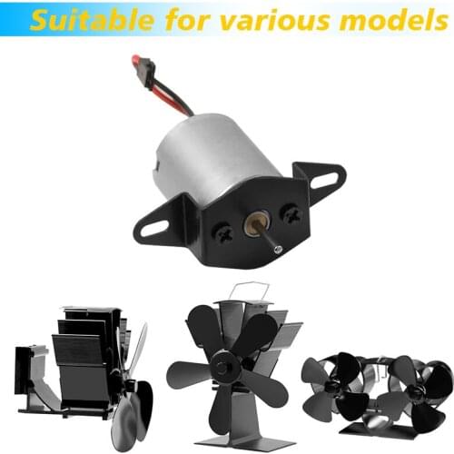 Generator Piece 3V 1500RPM Fireplace Fan General Accessories Electric Power Generator Electric Machinery Stove Fan Motor Heater