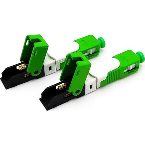 HOT SALE Quick Connector Sc Apc Field Assembly Quick Connector Sc Apc Optical Fiber Quick Connector Cold Joint