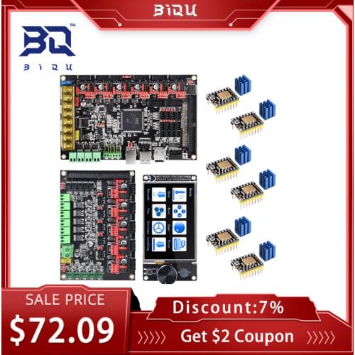 BIGTREETECH GTR V1.0 32 Bit Motherboard Dual Z With M5 Expansion Board TFT35 V3.0 Touch Screen TMC2209 Kits For 3D Printer