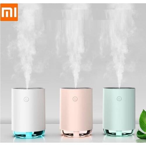 Mini humidifier USB colorful night light car home portable mute air purifier sprayer gift