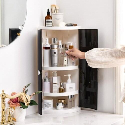 Fashion Pop Bathroom Shelf Large Capacity Saving Space Storage Rack Shampoo Cosmetic Organizer Holder Home Bathroom Accessories