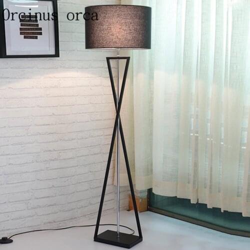 Living room floor bedroom Nordic minimalist modern creative personality iron retro vertical desk lamp Postage free