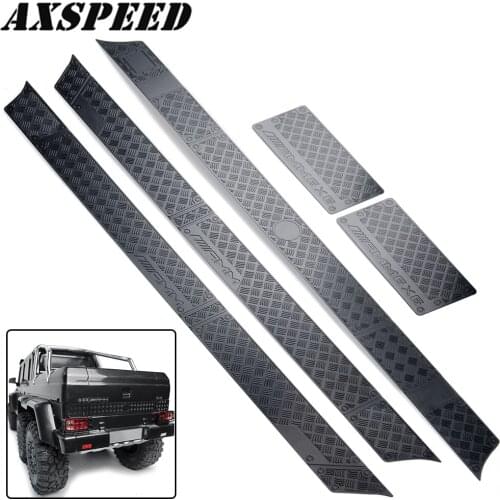 6X6 Metal Side Rear Antiskid Plate Decoration Surround For TRX6 G63 TRX4 G500 1/10 RC Crawler Car