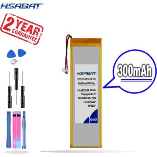 New Arrival [ HSABAT ] 300mAh Replacement Battery for Sony Walkmen NW-S200F S202F S203F S204F S205F MP3