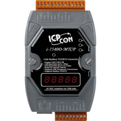 New Original Spot Photo For I-7540D-MTCP CAN To Network/ Modbus TCP/ Modbus RTU Converter