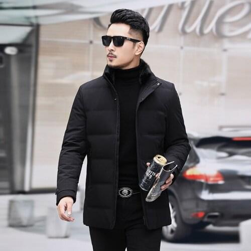 NEW plus size 10XL 9XL Large size Winter Duck Down Mens Brand Clothing 90% White Duck Down Jackets Warm collar Down Jackets