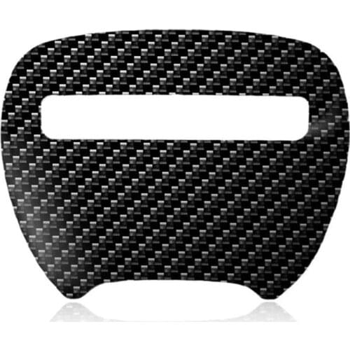 For Challenger Real Carbon Fiber Steering Wheel Decoration Trim Cover for Dodge Challenger 2015-2020 Accessories