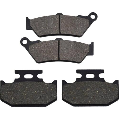 Yerbay Motorcycle Parts Front and Rear Brake Pads For Yamaha DT 125 X DT 125 DT125 DT 125X 2005-2006