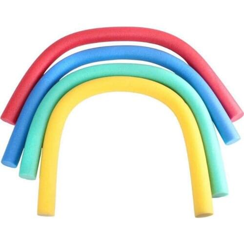 Float Foam Swimming Pool Noodle Adult Kids Pool Accessories Toy Hollow Swimming Noodles Float Aid Woggle Learn Foam DIY Toys