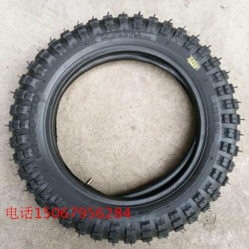 10" Tyre 3.00-10 inch Tire + Tube Tyre Non-slip Motocross Racing Motorcycle Dirt Pit Bike Atomik SSR SDG GY6 Scooter 80/100-10