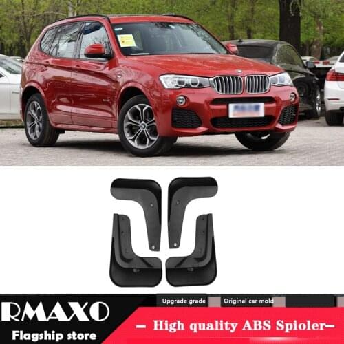 For BMW X3 2010-2017 Mudflaps Splash Guards Front With the color and rear Mud Flap Mudguards Fender Modified special