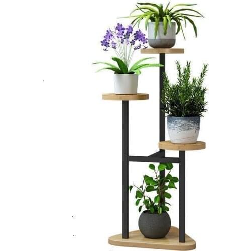 Interior Etagere Plante Stand Pot Table Estanteria Plantas Living Room Ladder Rack Stojak Na Kwiaty Balcony Flower Plant Shelf