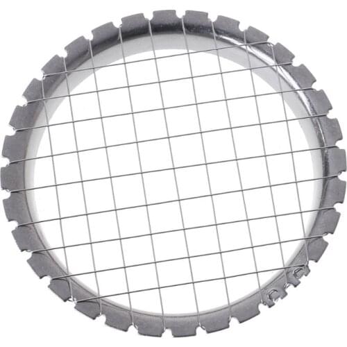 Round Stainless Steel Mesh Shape Manual Potato Masher Slicer Tool Kitchen Supply