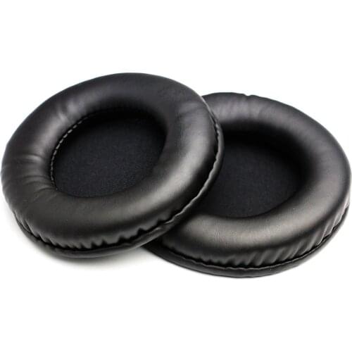 Round Ear Pads 50MM 55 60 65 70 75 80 85 90 95 100 105MM PU Leather Headphones Ear Pads Cushion 2pcs