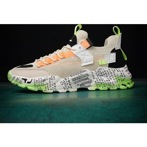 Flying Weaving Autumn Casual Sneakers Mesh Breathable Men Free Running Shoes Super Light New Arrival Zapatillas Free Shipping