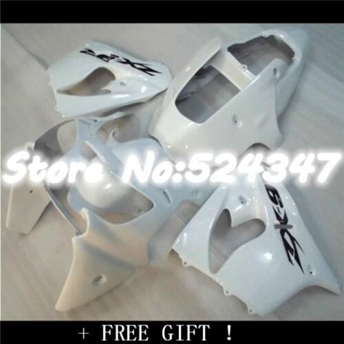 Injection molding Fairing Body For KAWASAKI NINJA ZX9R 00-01 ZX-9R White ZX 9R 9 R ZX9 R 00 01 2000 2001
