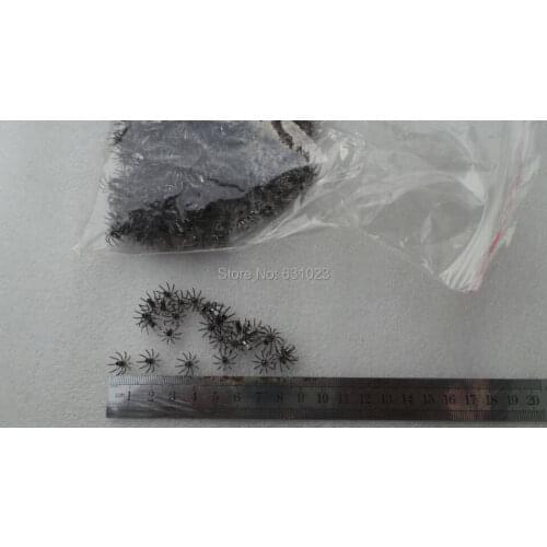 MR OCTOPUS 200pcs fishing hooks , squid hooks,squid jigs,black colour,round hooks.1.5