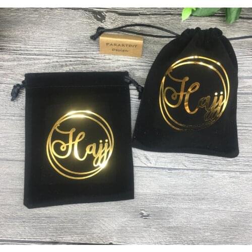 Personalize Hajj mubarak wedding ramadan gift wedding favor muslim bags Bachelor Hangover recovery Survival Kit Candy pouches