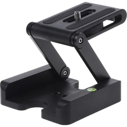 Portable Z-Type Camera Folding Tripod Pan Tilt Ball Head Desktop Stand Holder