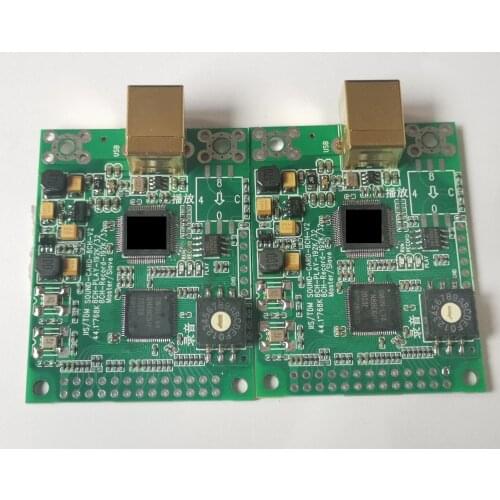 USB Sound Card 8-channel Playback and Recording 192K 768K IIS TDM Master-slave ASIO WASAPI CT7601