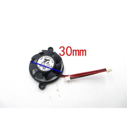 10PCS fan for FD0530-A2042A 5V 0.14A FD0530-A2042A2NL-N pitch：35mm 3010 30x30x10mm Line length 40mm LED cooling fan