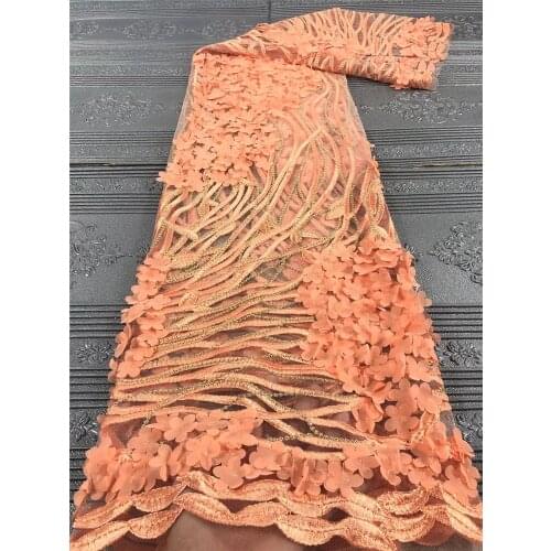 High quality and exquisite 3D small applique sequin embroidery, with good banquet dress quality, banquet dress