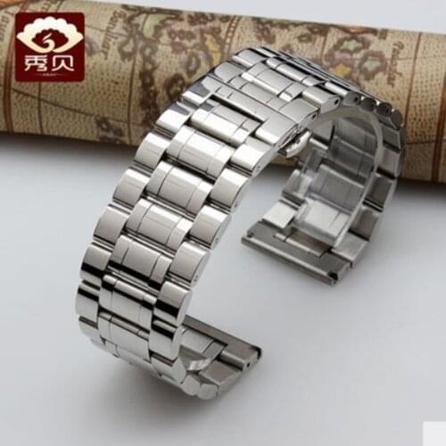 XBAY Mens Silver Watch