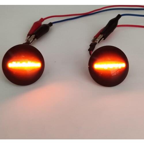 1Pair Led Dynamic Turn Signal Side Marker Light Sequential Blinker Light Side Repeater For Land Rover Range Rover L322 2002-2012