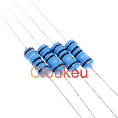 1W 1% 5% Color ring resistance 1M 1.2M 1.5M 1.8M 2M 2.4M 2.7M 3M 3.3M 3.6M 3.9M 4.7M 5.1M 5.6M 6.8M 10M Ohm