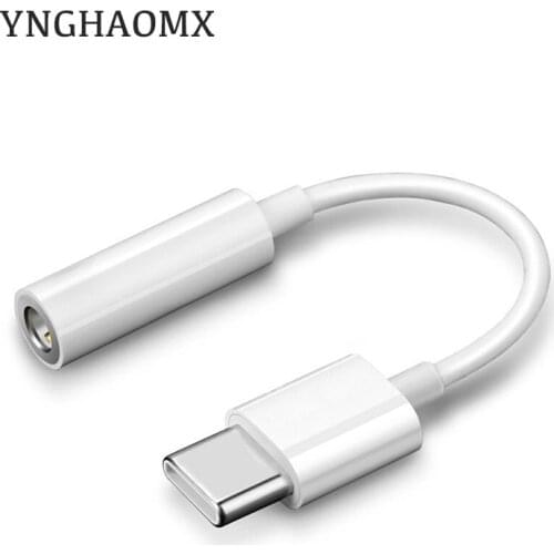 100pcs/lot good USB 3.1 Type-C Adapter to 3.5mm Earphone Headset Cable Audio Adapter AUX Converter Cable For All Type-C Devices