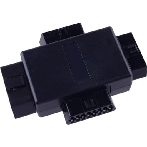 12V-24V Car OBD2 OBD II Splitter Adapter Cable Connector Multifunction 1 Male To 3 Female Diagnostic Tool 16 Pin
