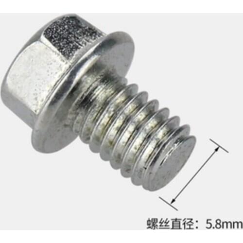 Gasoline Generator Accessories 3-6.5KW Pump Power Microtiller Accessories 152F168F188F Draw Screw