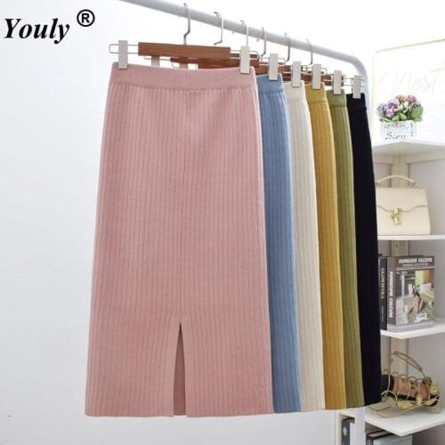 BELLYQUEEN Knitted Pencil Skirts