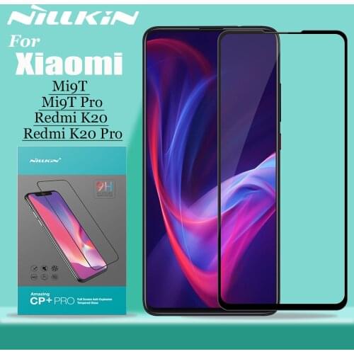For Xiaomi Mi 9T Mi9T Pro Tempered Glass Nillkin 2.5D CP+PRO Full Cover Safety Protective Glass Screen Protector Redmi K20 Pro