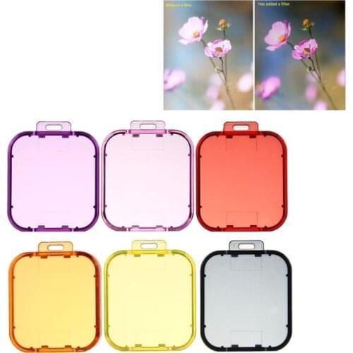 Go Pro Hero 5 Sports Camera Lens Color Filter For GoPro HERO5 Sport Action Camera Professional Colorized Lens Filter