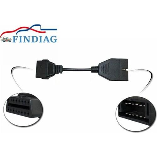 High Quality Adapter Cable For GM Vehicles 12Pin Socket OBD2 Interface To OBD2 16 Pin Cable Adapter for GM Series