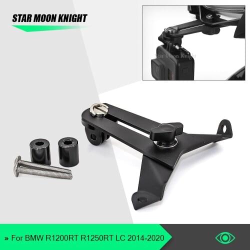 Motorcycle driving recorder camera bracket Front camera mount for BMW R1200RT R1250RT LC 2014-2020 R 1200 RT R 1250 RT LC