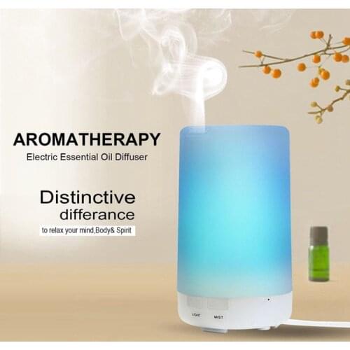 125ML Mini Air Humidifier Ultrasonic USB Charging Led Night Lights Essential Oil Aroma Diffuser Aromatherapy For Home Car Office