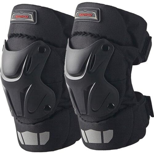 Motorcycle Knee Pads Motocross Knee Protector Guards MTB Kevlar Protective Kneepad Motorcycle Knee Brace Support Equipment
