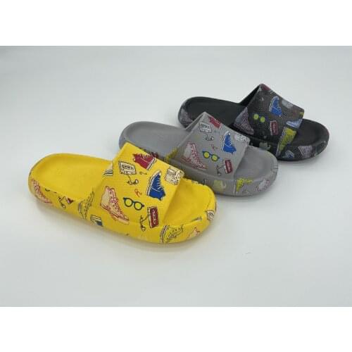 Mens Summer Home Indoor Comfortable And Cool Sandals, External Slippers, EVA Material Mid-Heel Bathroom Non-Slip Fashion Shoes