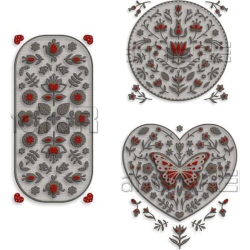 New Various shapes flower frame metal Cutting Dies Stencils DIY Scrapbooking Paper/photo Cards Embossing Dies