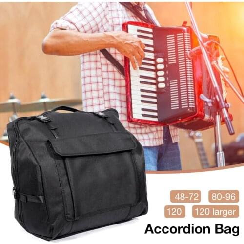 Accordion Gig Bag Accordion Storage Bag For 48/60/72/80/96/120 Bass Piano Accordions Best Gift For Your Children Friends
