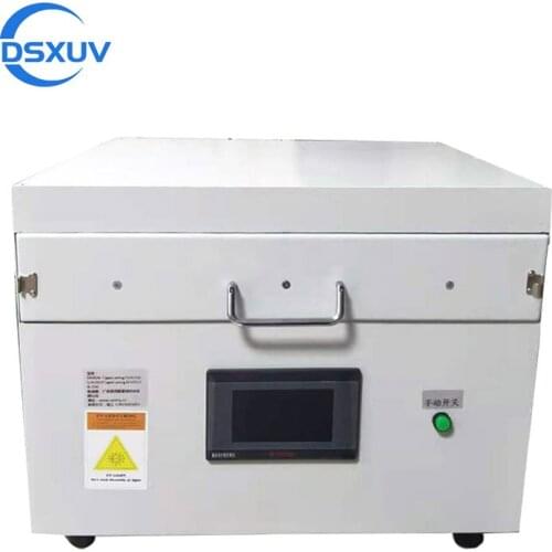 Full Automatic Nitrogen UV Tape Curing Machine Separate UV Film From Wafer Semiconductor