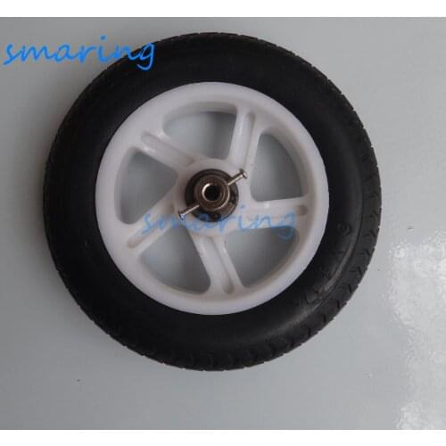 Rubber 150mm DC Drive Gear Motor wheel Tyre Tire For Smart Robot Car wheels Chassis Accessories Wheels
