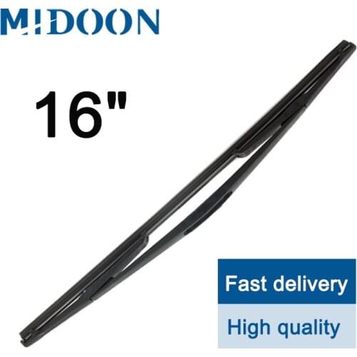 MIDOON Wiper 16" Rear Wiper Blade For Nissan Micra 2006 - 2010 & 2000 - 2002 Windshield Windscreen Rear Window