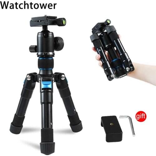 Camera Tripod Desktop Macro Shooting Tripod Folding Portable Travel Pocket Tripod Stand Smartphone Mount For Universal Dslr