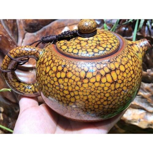 Is hiding jianyang built oil-lamp can even hongda manually build the teapot tea water xi shi pot of famous tea set