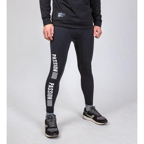 Broken code)Lining Men Fitness Running Training Pants Cool Elastic Quick Drying Comfortable Sports Pants