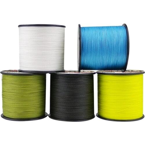 Super 300M/347yards fishing line braided 9 strands pe line for sea fishing strong online fishing tackle round pe fishing cords